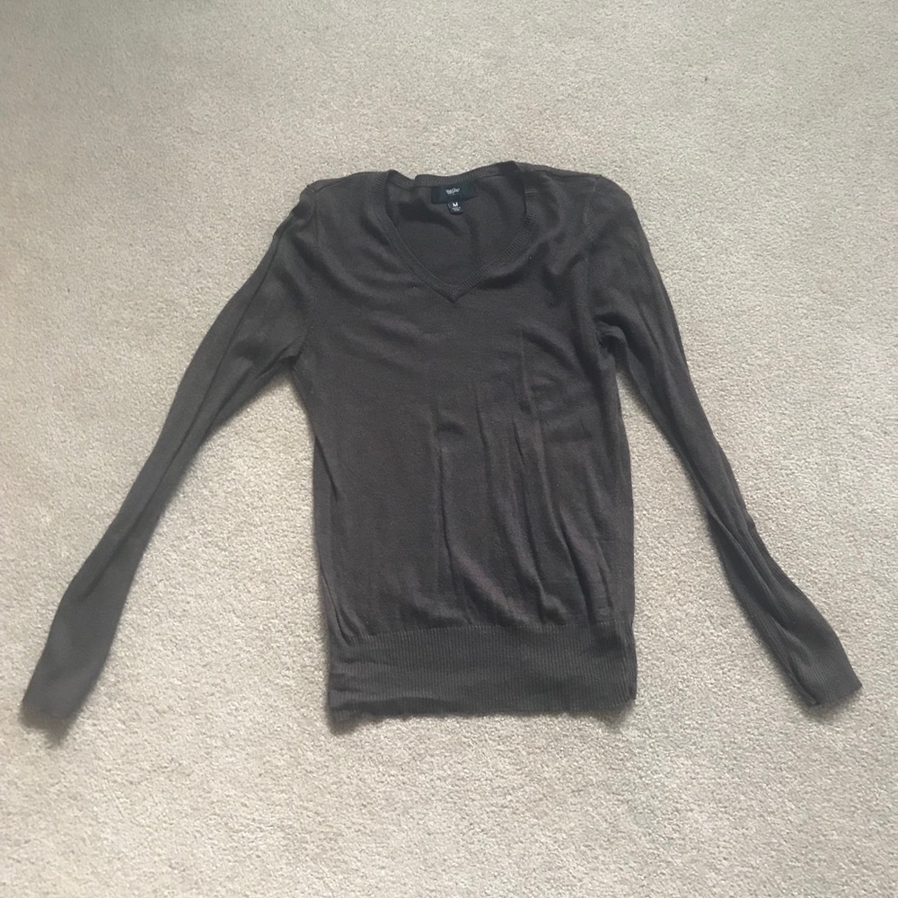 Brown sweater